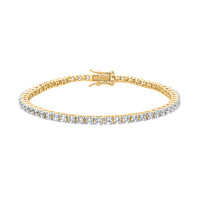 Classic Tennis Silver Bracelet for women  - Adila Jewels