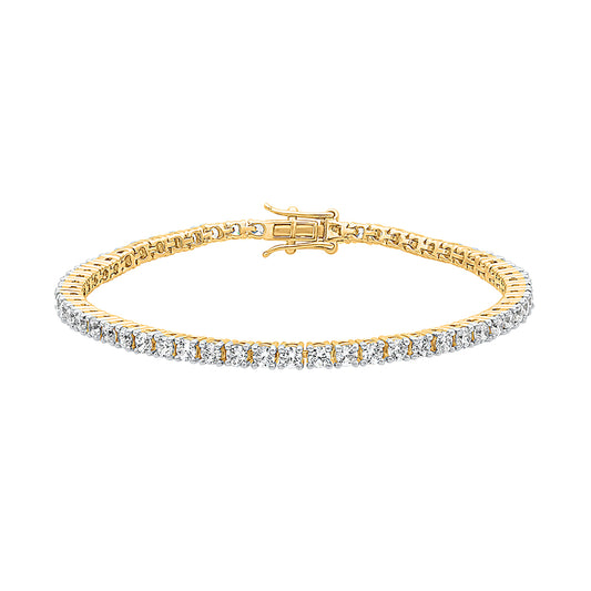 Classic Tennis Silver Bracelet for women  - Adila Jewels