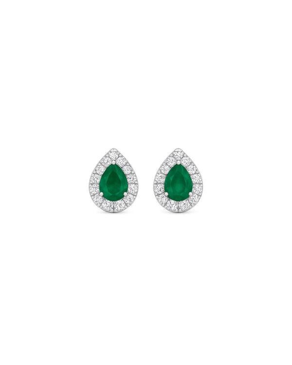 Apple Rush Halo Stud Earrings