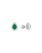 Apple Rush Halo Stud Earrings