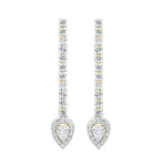 Pear earrings for women - Mira | Adila Jewels