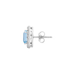 Blue Rani Stud  earrings for women - Virika | Adila Jewels