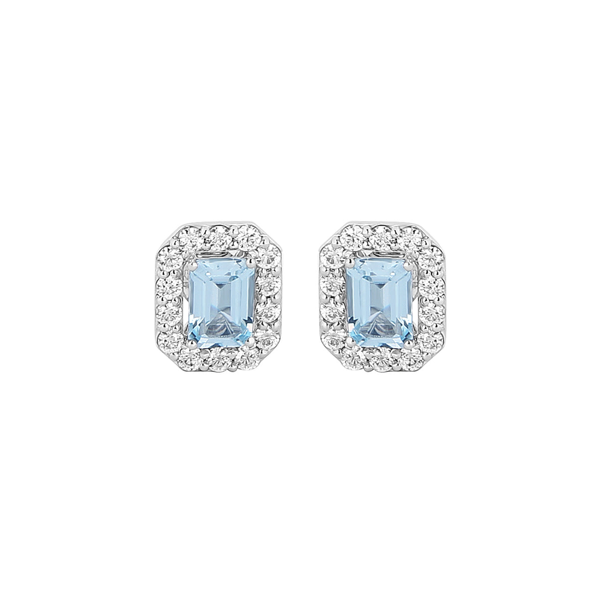 Blue Rani Stud  earrings for women - Virika | Adila Jewels