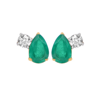 Stud earrings for women -Paan Pop Earrings | Adila Jewels