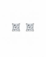 Maya Princess Cut 1.40 cts Studs