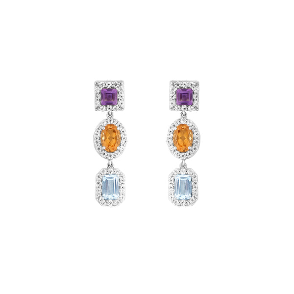 Soleia Multi-tone Earrings