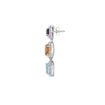 Multi-stone Earrings for women - Soleia | Adila Jewels