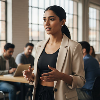 Oval Studs earrings for women - Riva | Adila Jewels