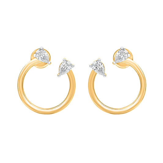 Pear earrings for Women - Ishya | Adila Jewels