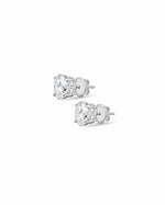 Riva Oval 1.50cts Moissanite Stud Earrings