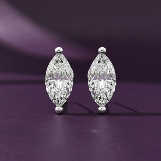 Zina 4.50 Carat Zina Stud Moissanite Earrings