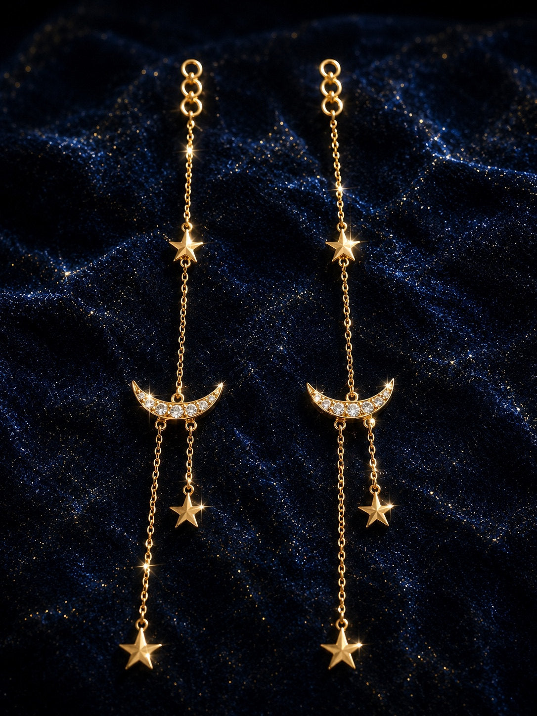 Chandra Cascade Earrings