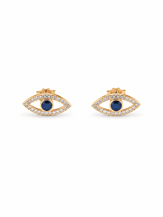 Raksha Eye Earrings | Everyday Jewelry – Adila