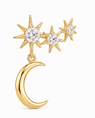 Nakshatra Climber Earrings