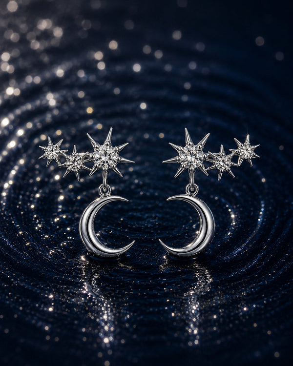Nakshatra Climber Earrings