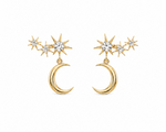 Nakshatra Climber Earrings