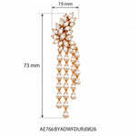 Jharna Cascade Earrings measurements