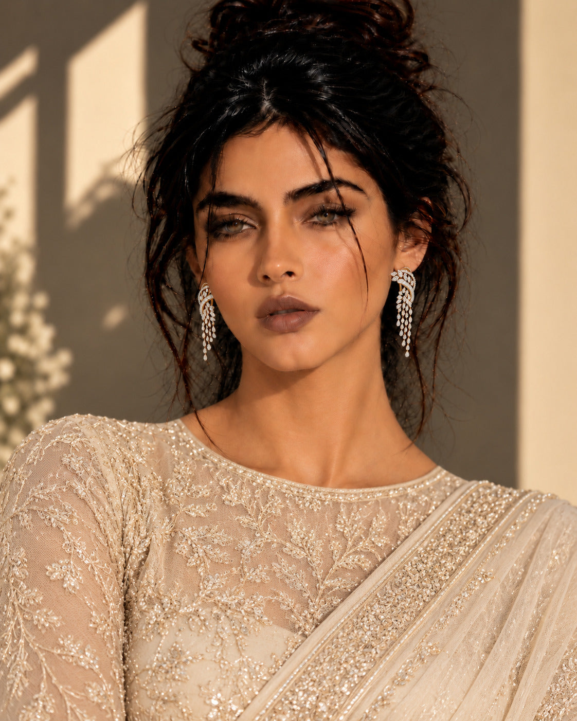 Jharna Cascade Dangler Earrings