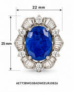 Neel Jharokha Stud Earrings measurements