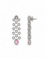 Céleste Pink Drop Earrings