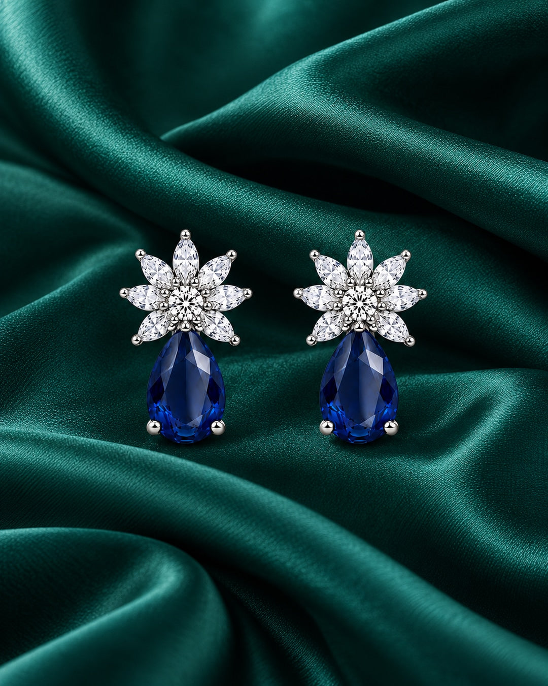 Neelam Drop Earrings