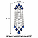 Neel Jhoomar Earrings measurements
