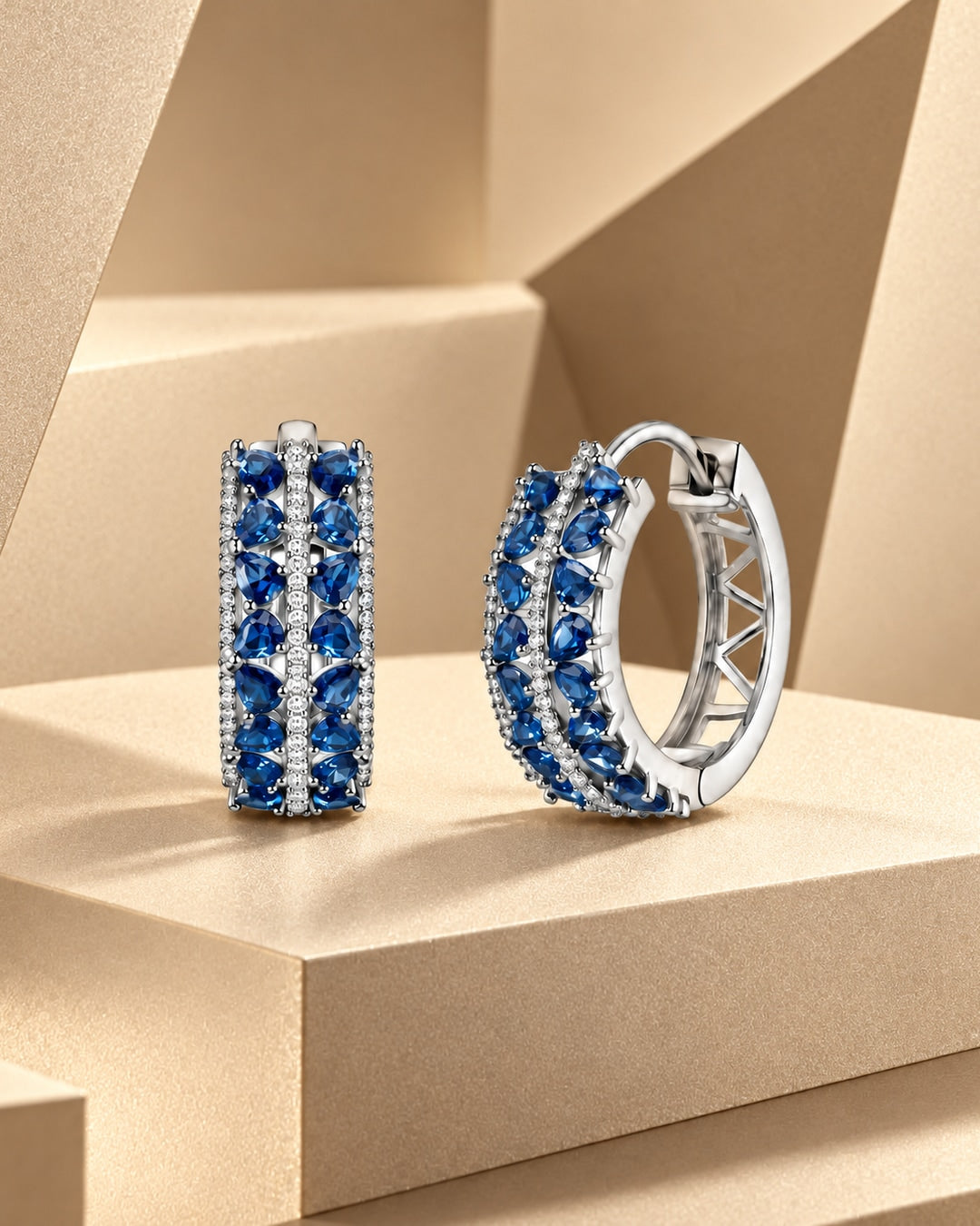 Sagar Hoop Earrings