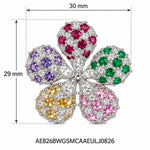 Rangoli Bloom Earrings measurements