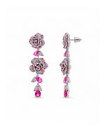 Gulab Cascade Earrings detail view