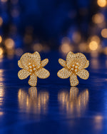 Suvarna Orchid Earrings