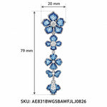 Neelaya Cascade Earrings measurements