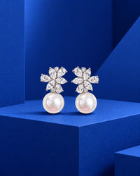 Aria Pearl Drop Earrings