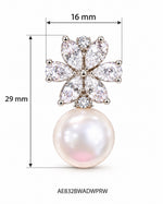 Aria Pearl Drop Earrings