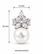 Odette Pearl Cluster Earrings