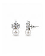 Odette Pearl Cluster Earrings