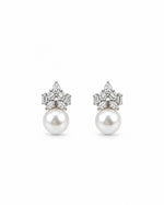 Odette Pearl Cluster Earrings