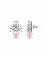 Seraphine Pink Pearl Earrings