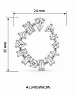 Odalys Diamond Ring Earrings