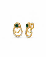 Zaira Emerald Studs