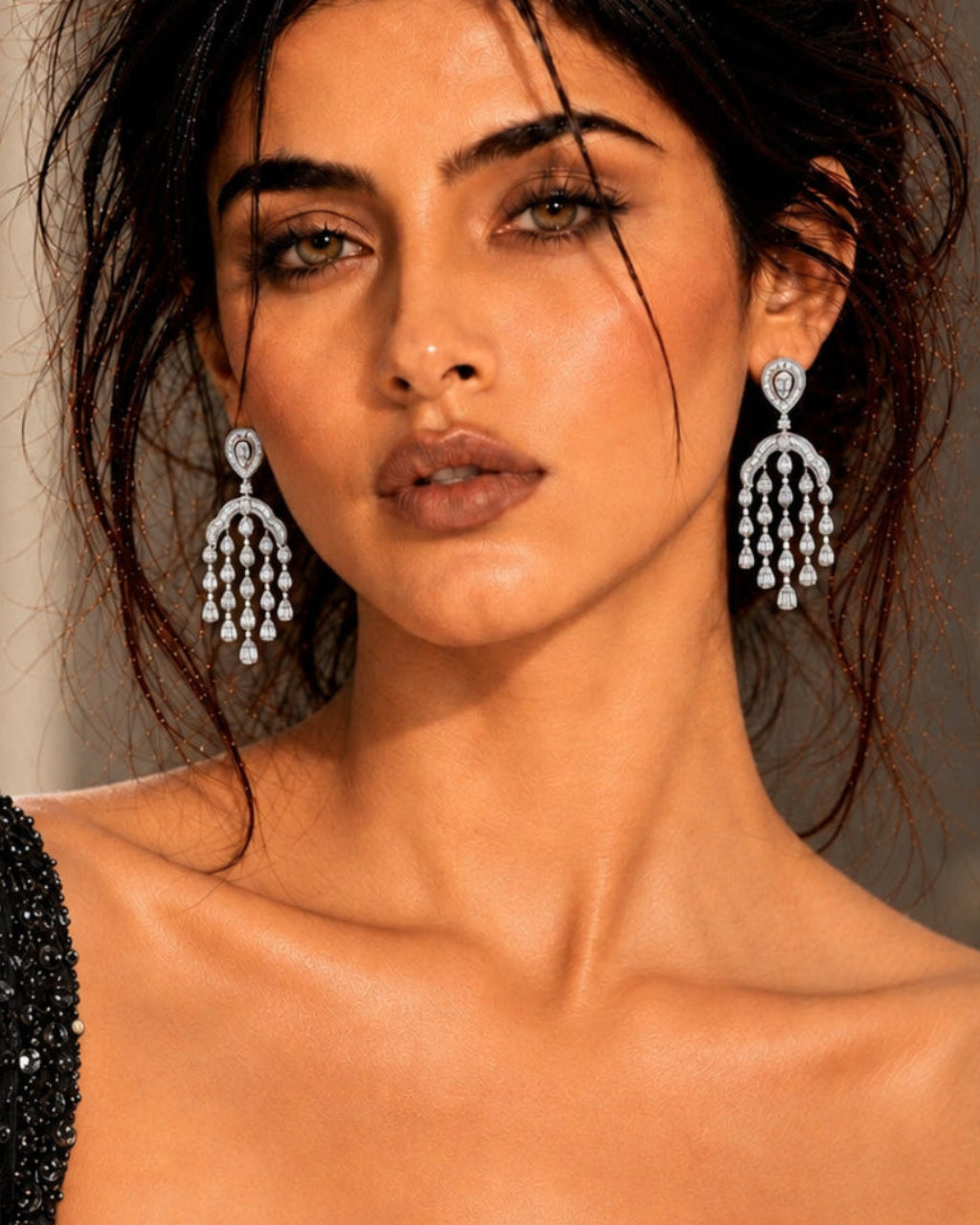Meera Chandelier Earrings | Adila Jewels