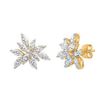 Flower earrings for women - Lyra | Adila Jewels