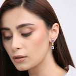 Multi-stone Earrings for women - Soleia | Adila Jewels