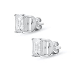 Emerald Studs earrings for women - Alina | Adila Jewels