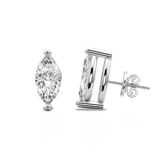 Zina 4.50 Carat Zina Stud Moissanite Earrings