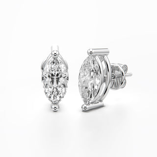 Zina 4.50 Carat Zina Stud Moissanite Earrings