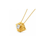 Nisha Ikat Evil Eye Necklace