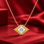 Nisha Ikat Evil Eye Necklace