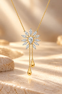 Devina Pichwai Moissanite Necklace