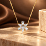 Nyra Blossom Moissanite Necklace