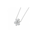 Nyra Blossom Moissanite Necklace
